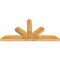 Ekena Millwork Saratoga Rough Sawn Timber Gable Bracket, Western Red Cedar, 72"W x 36"H x 4"D x 6"F, 12/12 Pitch GBW072X36X0406SAR00RWR - alternate 4